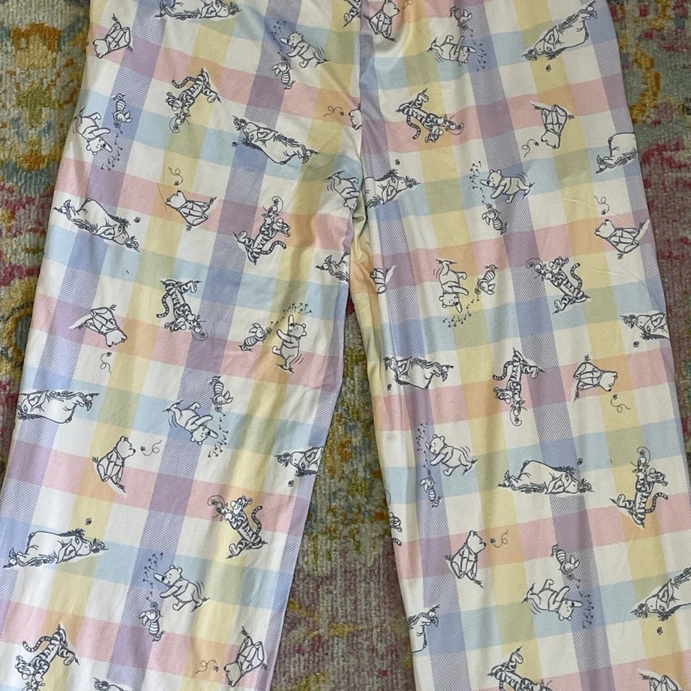 NWT Disney Winnie The Pooh Eeyore Pajama Pants Sleepwear Loungewear Womens Large - Picture 9 of 15